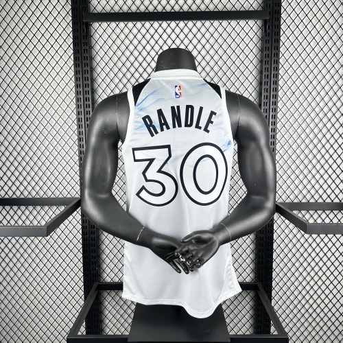 NBA Timberwolves Jersey 2025 Randle #30 Basketball Jersey