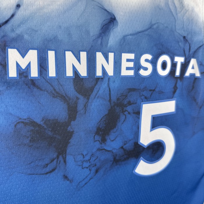 NBA Timberwolves Jersey 2024 Edwards #5 Basketball Jersey