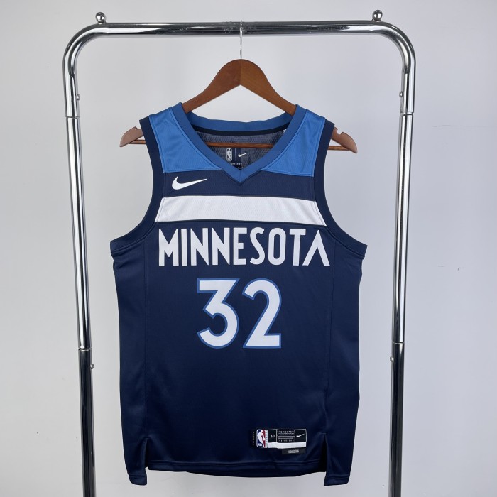 NBA Timberwolves Jersey 2023 Towns #32 Basketball Jersey