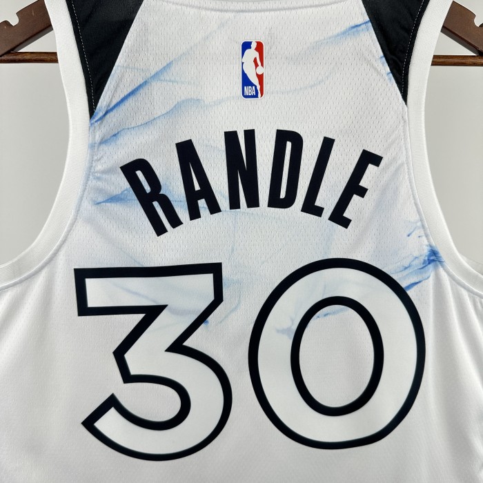 NBA Timberwolves Jersey 2025 Randle #30 Basketball Jersey