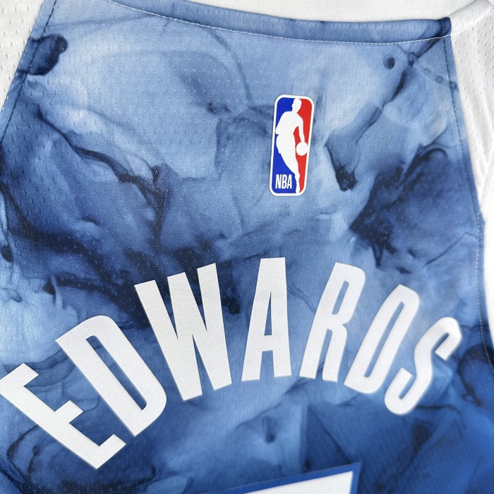 NBA Timberwolves Jersey 2024 Edwards #5 Basketball Jersey