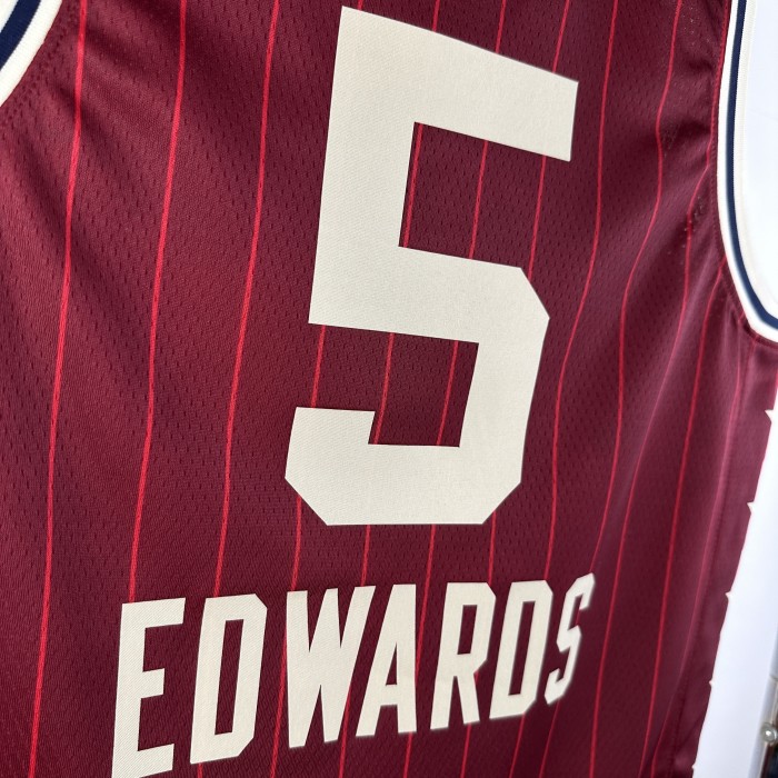 NBA ALL STAR 2024 Edwards #5 Basketball Jersey
