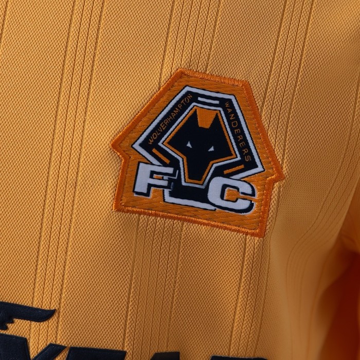 Retro Wolves Home Jersey 1998-99 Long Sleeves Football Kit Soccer Shirt