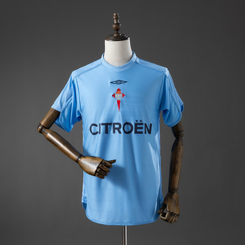 Retro Celta de Vigo Home Jersey 2003-2004 Football Kit Soccer Shirt