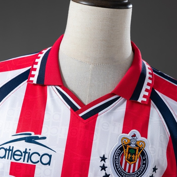 Chivas Home Jersey 1999-2000 Retro Football Kit Soccer Shirt