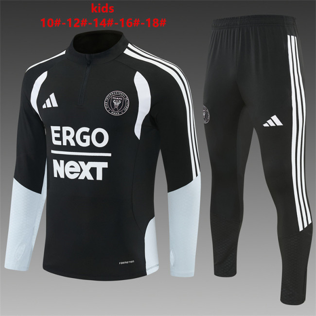 Kids Inter Miami Training Tracksuits 2026-2027 Football Kit Soccer Jersey