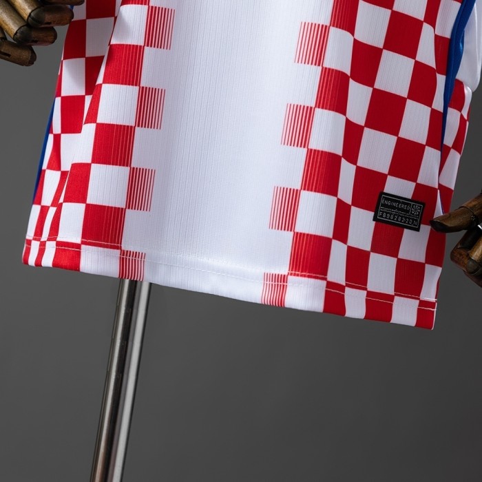 Kids Croatia Home Jersey 2026 World Cup Football Kit Soccer Shirt