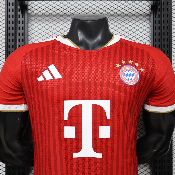 Player Version Bayern Munich Home Jersey 2026-2027 Football Kit Soccer Shirt