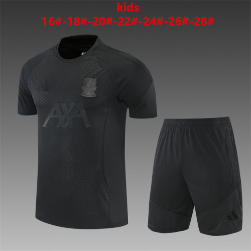 Kids Liver Training Tracksuits 2026-2027 Football Kit Soccer Jersey