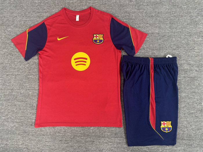 Kids Barcelona Training Tracksuits 2026-2027 Football Kit Soccer Jersey