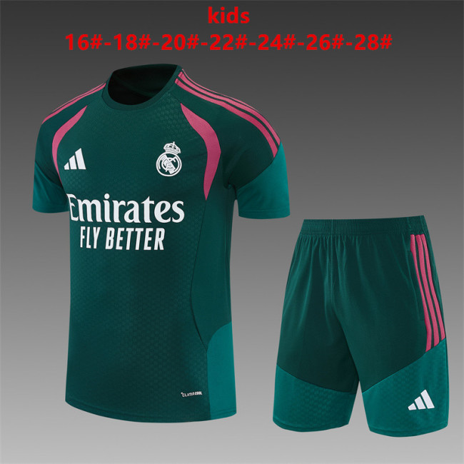 Kids Real Madrid Training Tracksuits 2026-2027 Football Kit Soccer Jersey