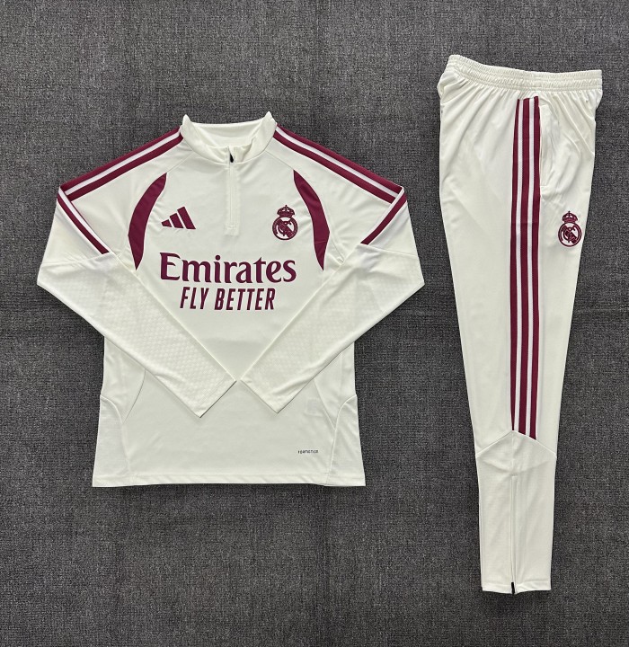 Kids Real Madrid Training Tracksuits 2026-2027 Football Kit Soccer Jersey