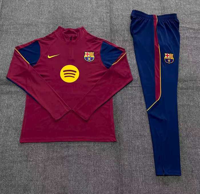 Kids Barcelona Training Tracksuits 2026-2027 Football Kit Soccer Jersey
