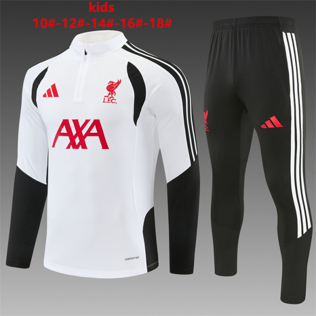 Kids Liver Training Tracksuits 2026-2027 Football Kit Soccer Jersey