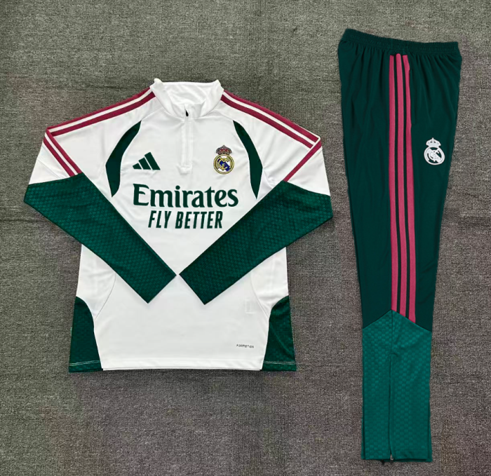 Kids Real Madrid Training Tracksuits 2026-2027 Football Kit Soccer Jersey