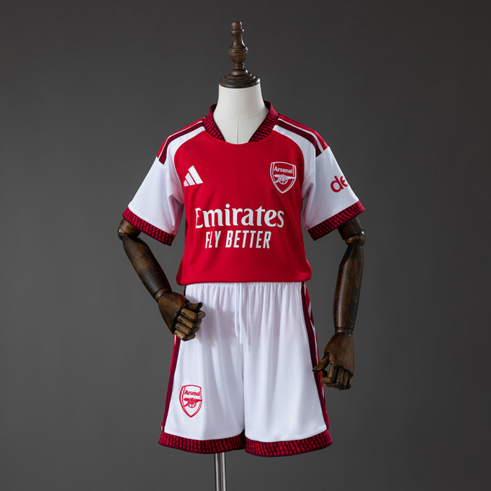 Kids Arsenal Home Jersey 2026-2027 Football Kit Soccer Shirt