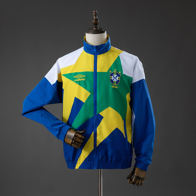 Brazil Jacket 2026 Football Soccer Windbreaker
