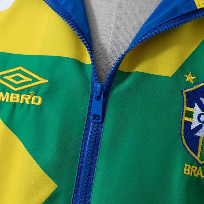 Brazil Jacket 2026 Football Soccer Windbreaker