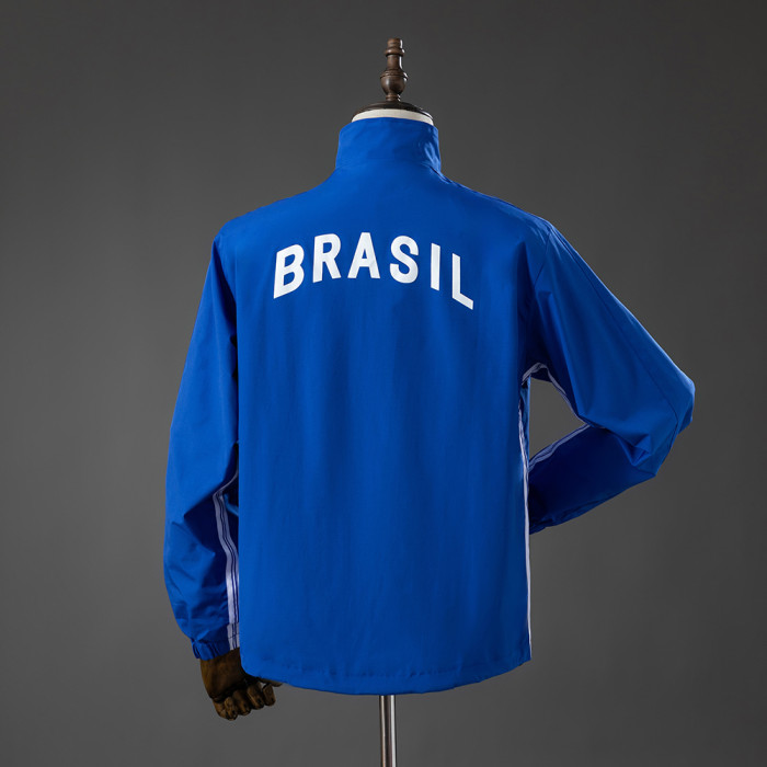 Brazil Jacket 2026 Football Soccer Windbreaker