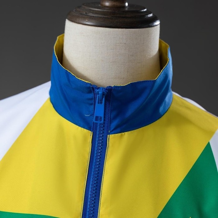 Brazil Jacket 2026 Football Soccer Windbreaker