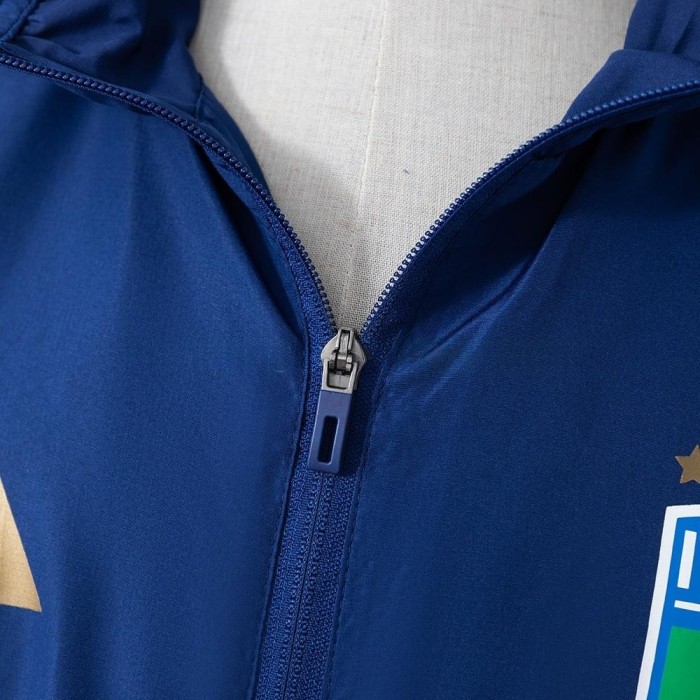 Italy Jacket 2026 Football Soccer Windbreaker