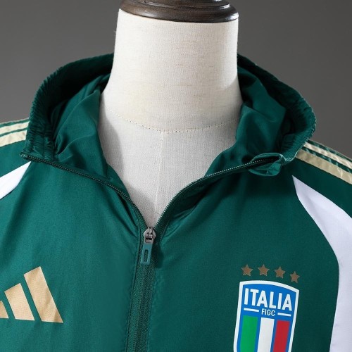 Italy Jacket 2026 Football Soccer Windbreaker