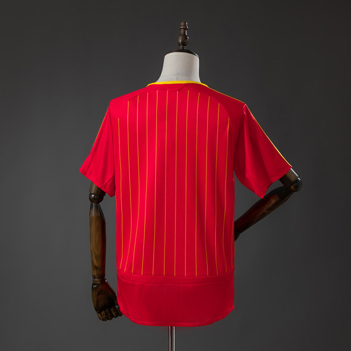 Spain Home Jersey 2006 Retro Football Kit Soccer Shirt