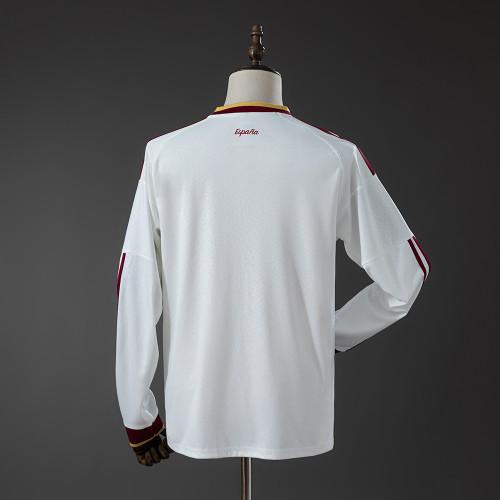 2-Star Spain Away Jersey 2026 World Cup Champion Long Sleeves Football Kit Soccer Shirt