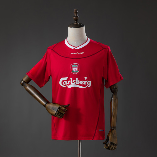 Liver Home Jersey 2002-04 Retro Football Kit Soccer Shirt