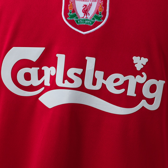 Liver Home Jersey 2002-04 Retro Football Kit Soccer Shirt