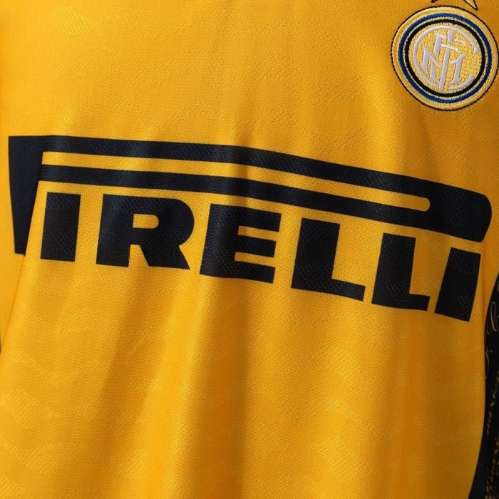 Inter Milan Third Jersey 1996-1997 Retro Football Kit Soccer Shirt