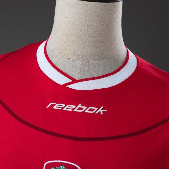 Liver Home Jersey 2002-04 Long Sleeves Retro Football Kit Soccer Shirt