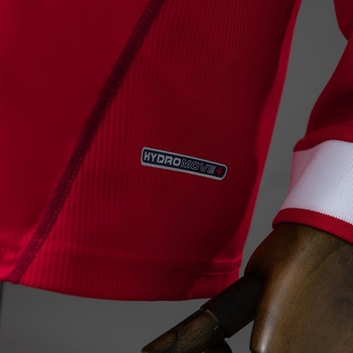 Liver Home Jersey 2002-04 Long Sleeves Retro Football Kit Soccer Shirt
