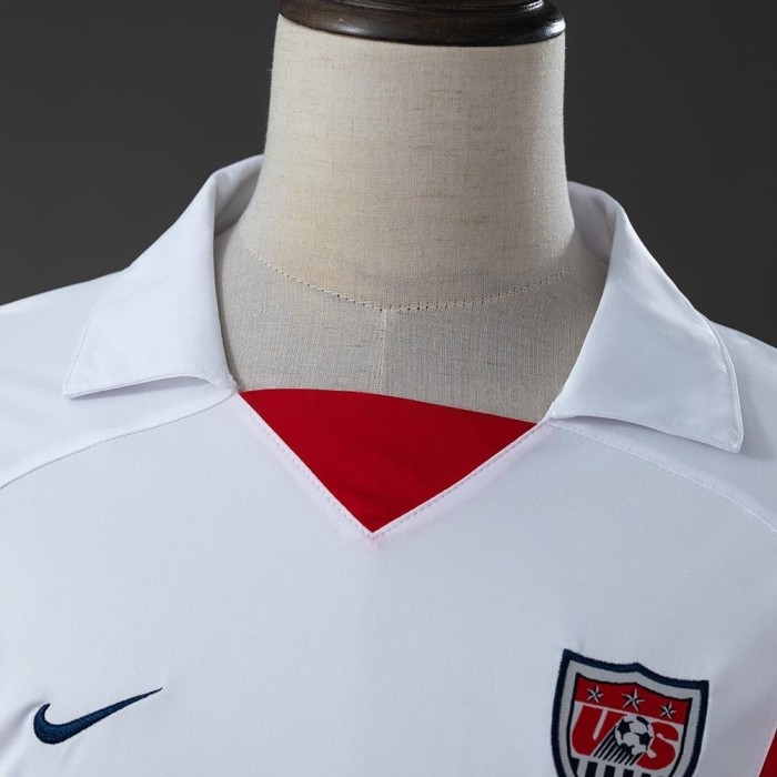 USA Home Jersey 2002 Retro Football Kit Soccer Shirt