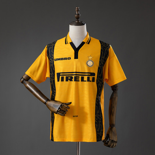 Inter Milan Third Jersey 1996-1997 Retro Football Kit Soccer Shirt