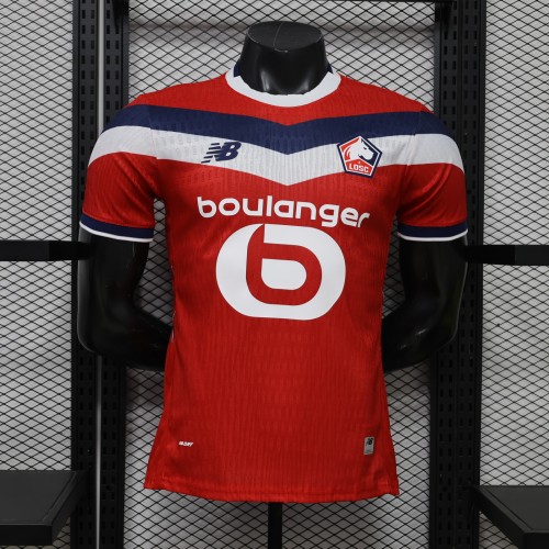 Player Version Lille Home Jersey 2026-2027 Football Kit Soccer Shirt
