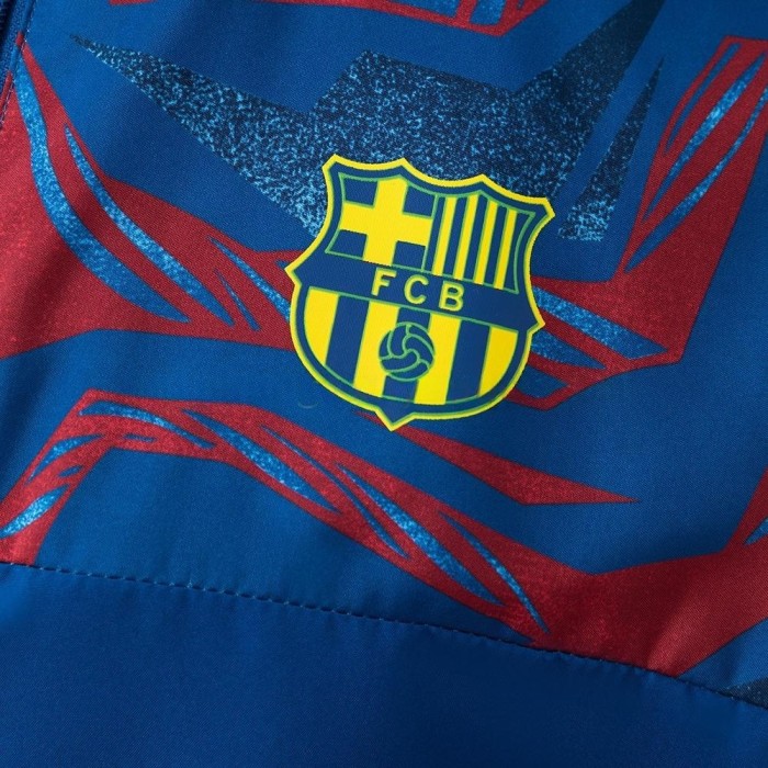 Barcelona Jacket 2026-2027 Football Soccer Windbreaker
