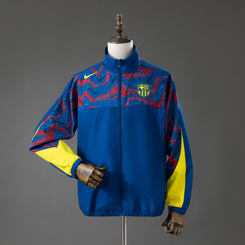 Barcelona Jacket 2026-2027 Football Soccer Windbreaker