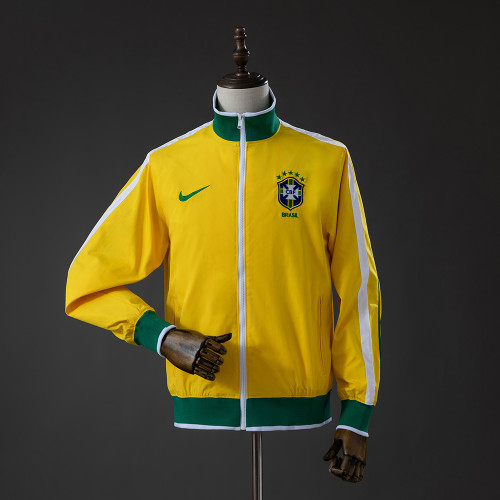 Brazil Jacket 2026 Football Soccer Windbreaker