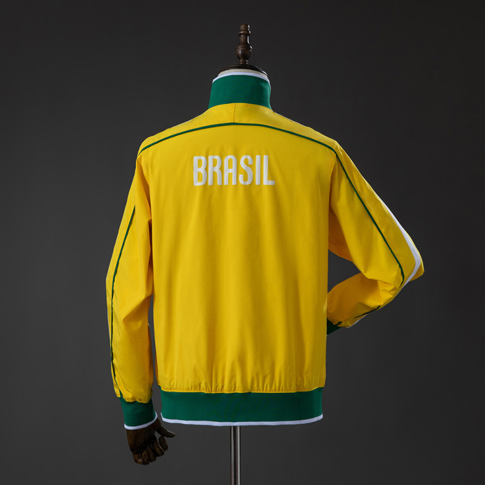 Brazil Jacket 2026 Football Soccer Windbreaker