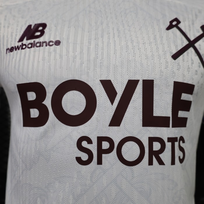Player Version West Ham United Away Jersey 2026-2027 Football Kit Soccer Shirt