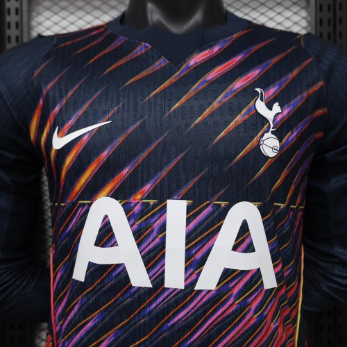 Player Version Tottenham Hotspur Away Jersey 2026-2027 Long Sleeves Football Kit Soccer Shirt