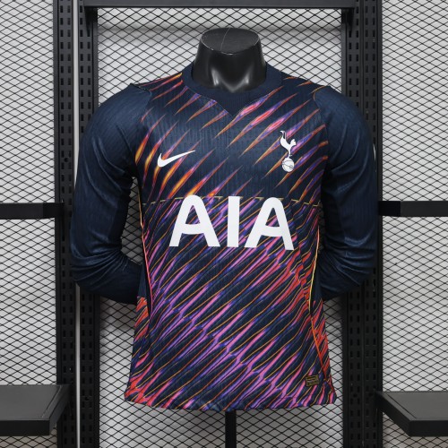 Player Version Tottenham Hotspur Away Jersey 2026-2027 Long Sleeves Football Kit Soccer Shirt
