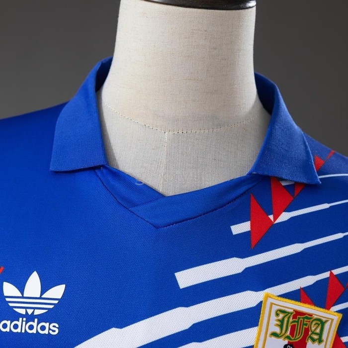Japan Home Jersey 1994 Retro Long Sleeves Football Kit Soccer Shirt