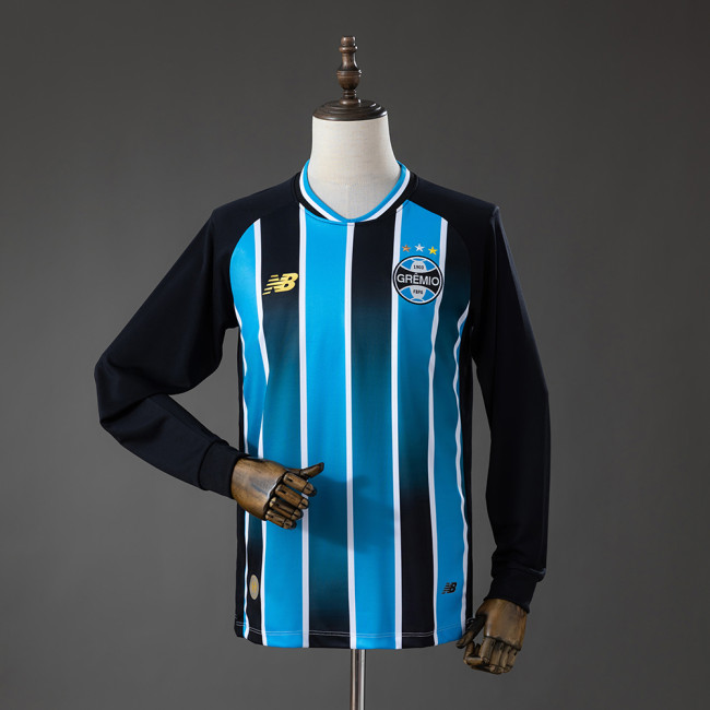 Gremio Home Jersey 2026-2027 Long Sleeves Football Kit Soccer Shirt