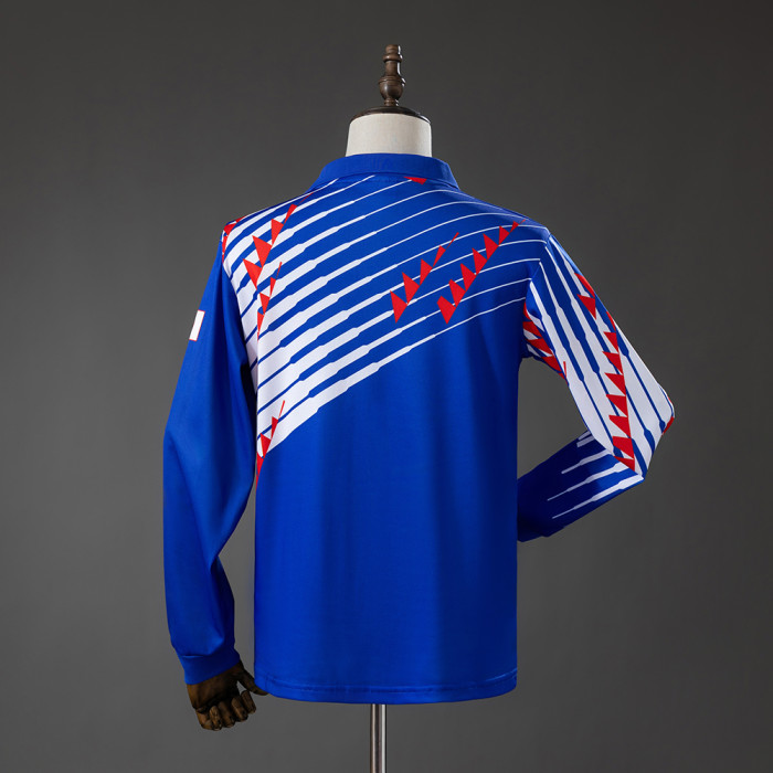 Japan Home Jersey 1994 Retro Long Sleeves Football Kit Soccer Shirt