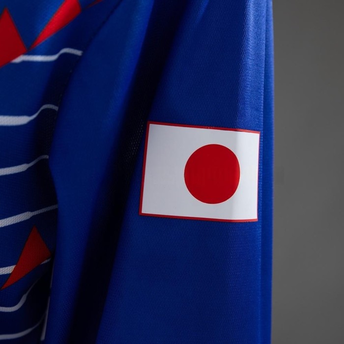 Japan Home Jersey 1994 Retro Long Sleeves Football Kit Soccer Shirt