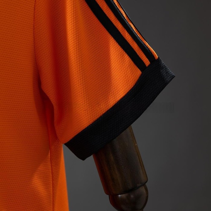 Netherlands Home Jersey 1980 Retro Football Kit Soccer Shirt