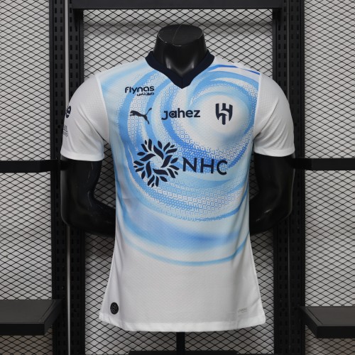 Player Version Al-Hilal Riyadh Away Jersey 2026-2027 Ronaldo Football Kit Soccer Shirt