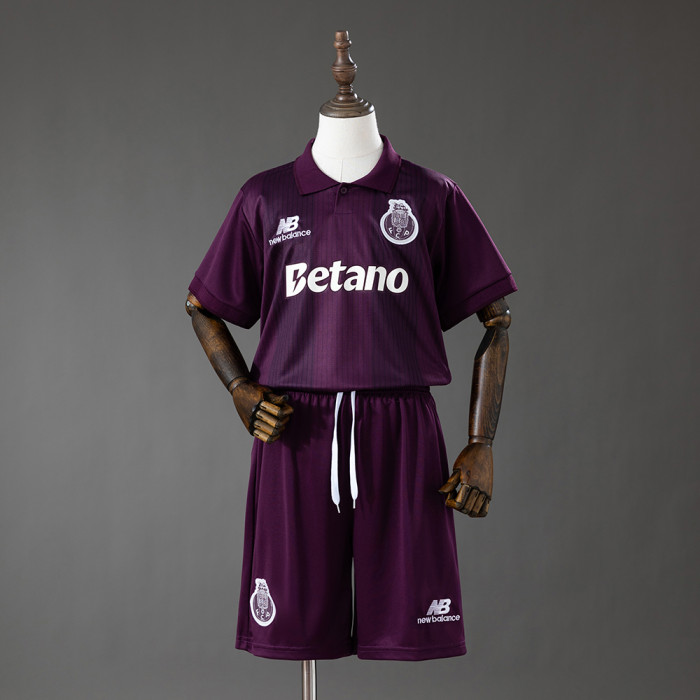 Kids Porto Away Jersey 2026-2027 Football Kit Soccer Shirt